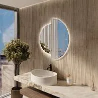 Зеркало PICO (550х1100х29) полукруг подсветка/сенсор