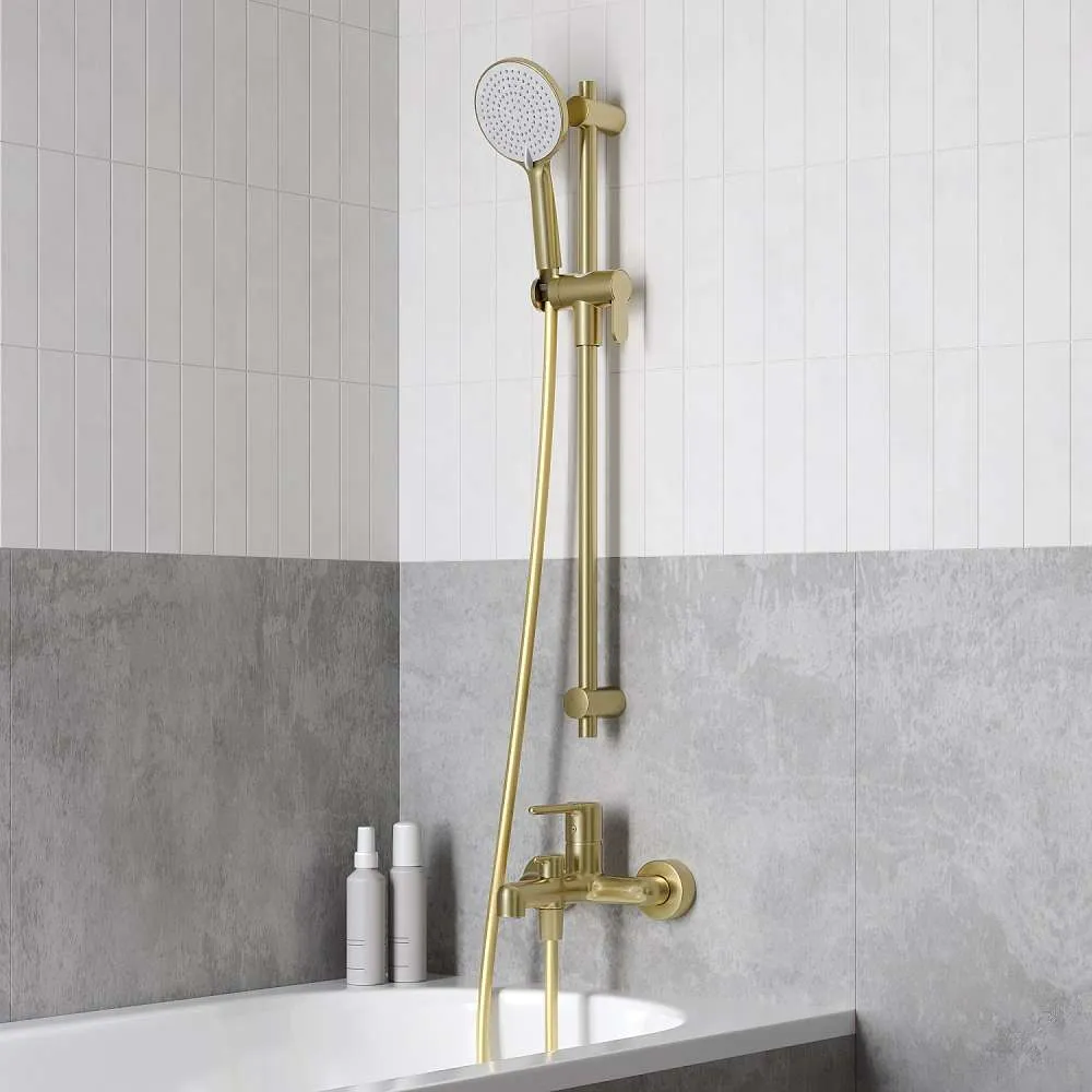 Смеситель для ванны IDDIS Aiger золото матовый AIGMG00i02WA