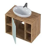 Тумба Delta 80П 1Д Мята софт