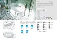 Ванна акриловая Marka One AURA 160x105