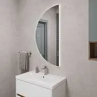 Зеркало PICO (550х1100х29) полукруг подсветка/сенсор