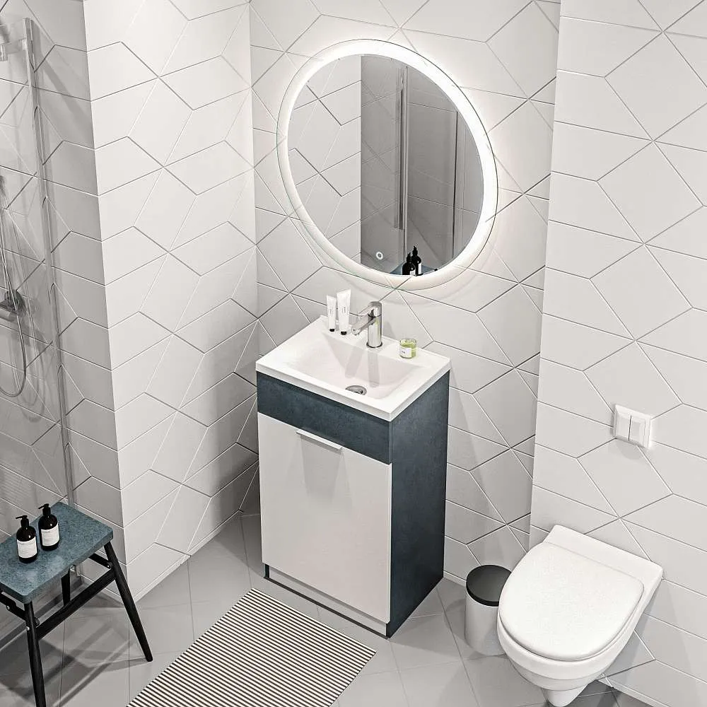 Зеркало АМУР/Amour 80 Круглое, с сенсором