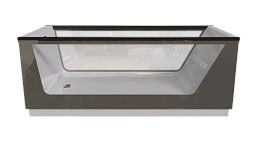 Ванна NEO 1700х750 GLASSх2 серый