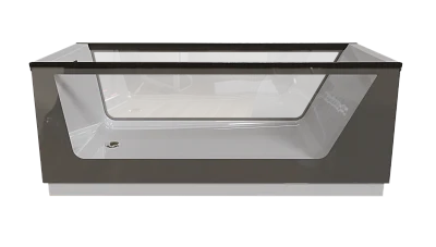 Ванна NEO 1700х750 GLASSх2 серый