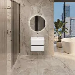 Тумба под раковину Mona 70П (700х500х453) 2я белый