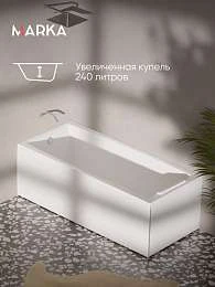 Ванна АЭЛИТА СЛИМ/AELITA SLIM 1800х800
