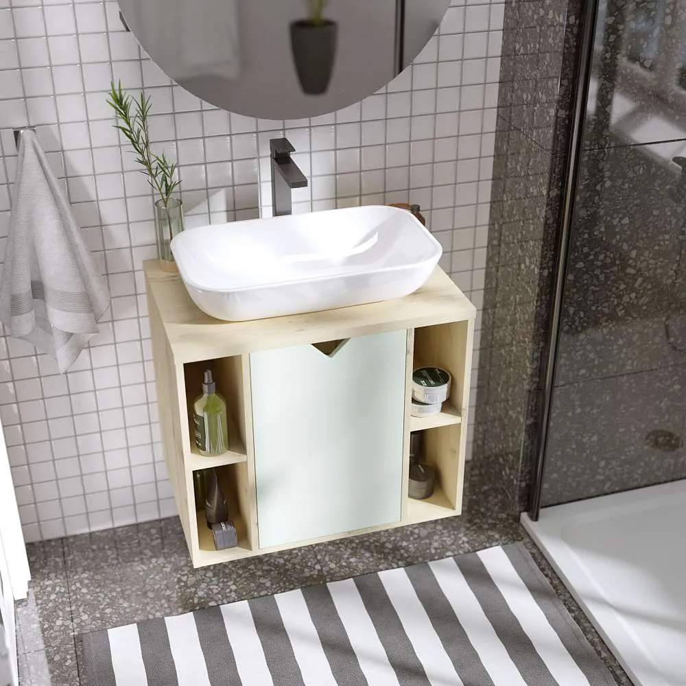 Тумба ДЕЛЬТА/Delta 70П 1Д Мята софт