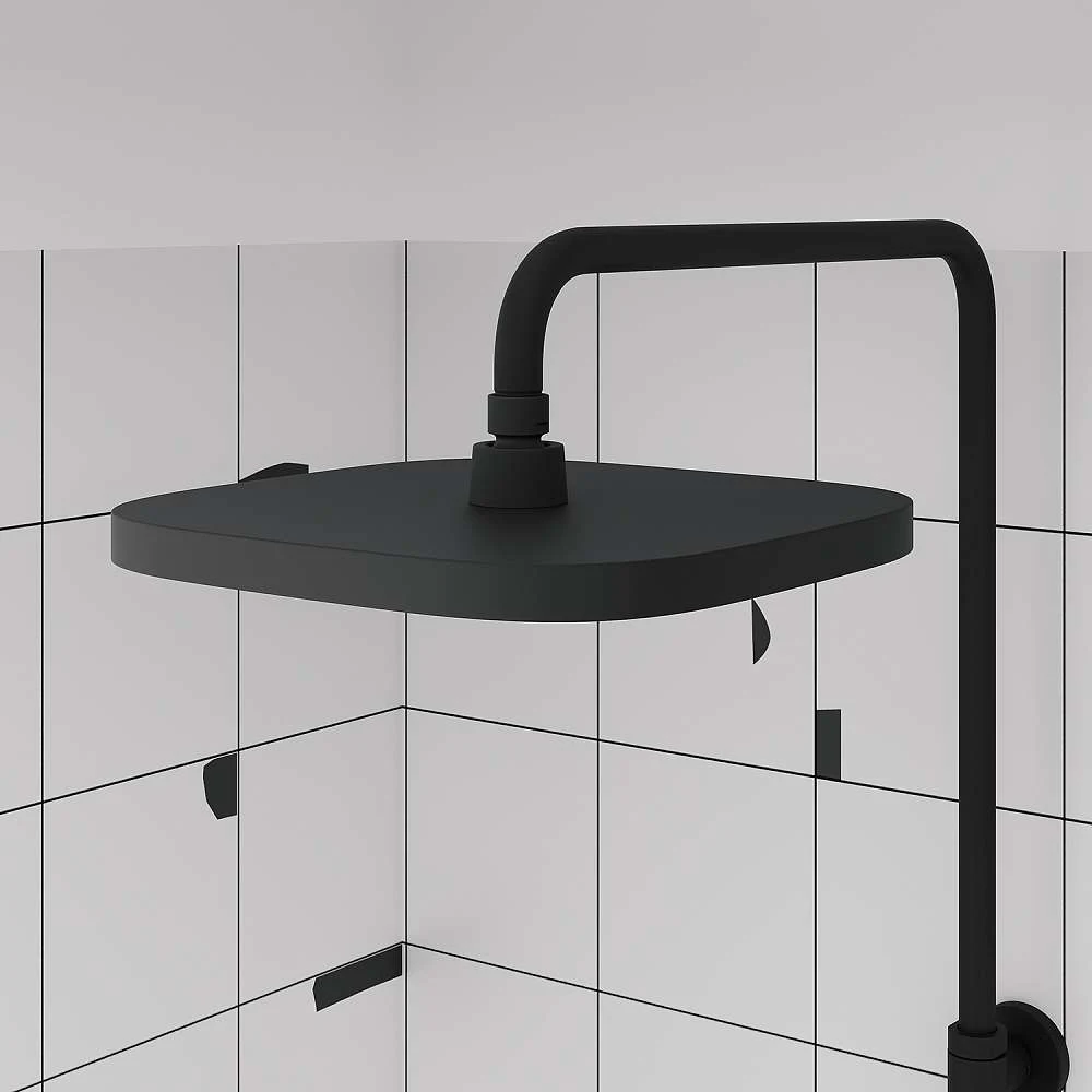 Душевая система IDDIS SpaHome с тропическим душем, черный матовый, SPHBLTKi06