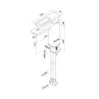 Смеситель для раковины IDDIS Slide белый SLIWT00i01