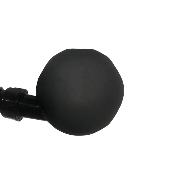 Слив-перелив MARKA ONE Luxe 600 ФКб ЧЕРНЫЙ МАТОВЫЙ