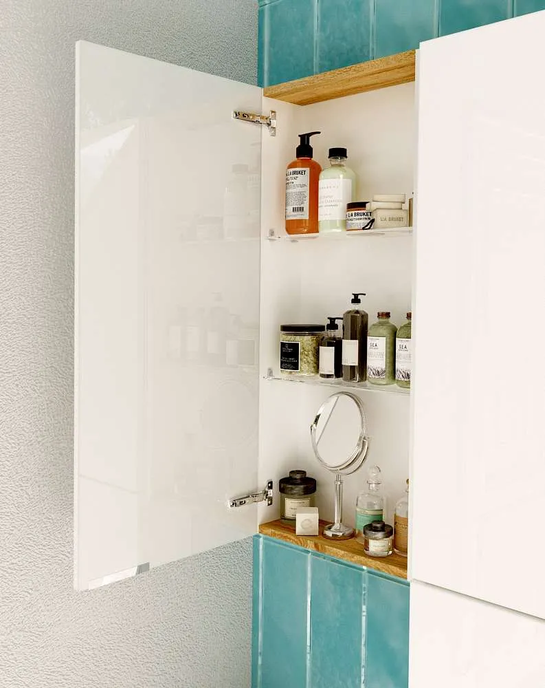 Пенал Gaula 40П 1д.White