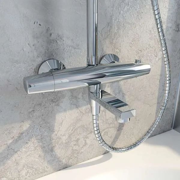 Душевая система IDDIS Torr с изливом термостат TORSBBTi06/TORSBBTi06-S