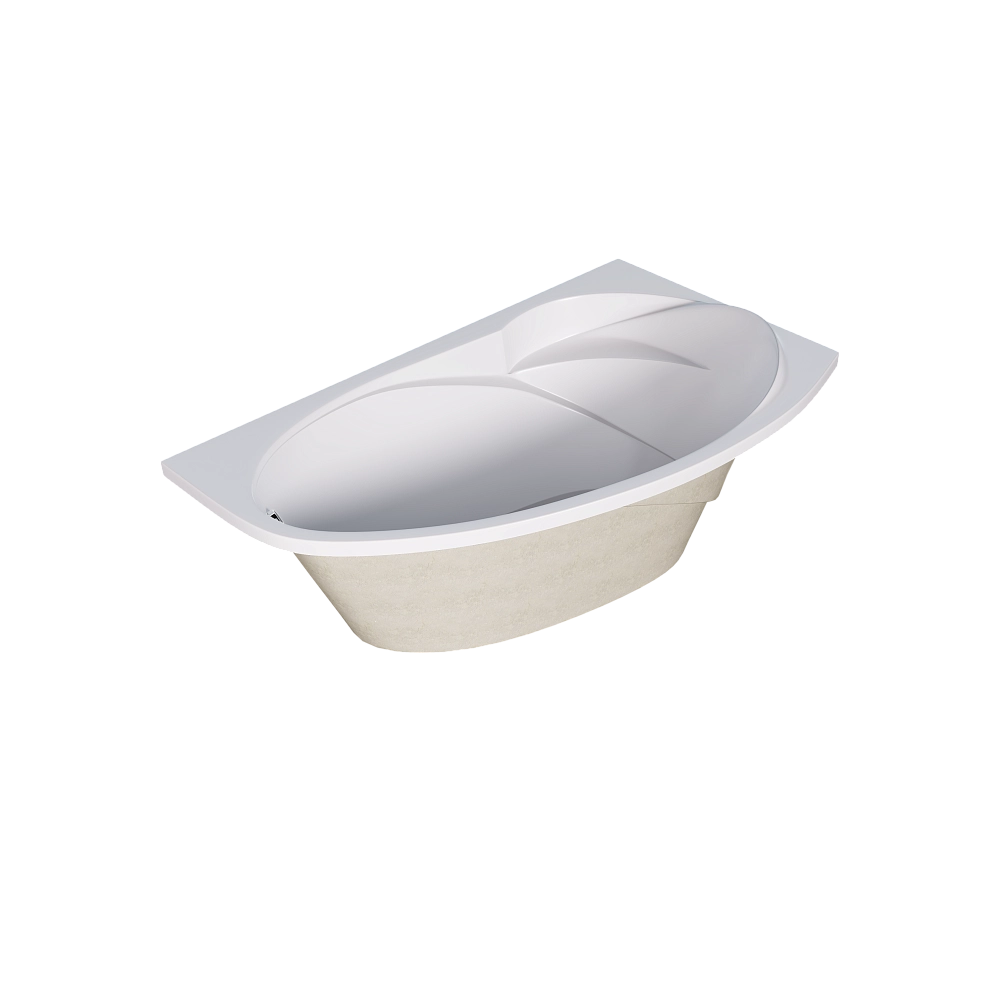 Ванна ДЖУЛИАННА/JULIANNA 1700х1000 R ПР