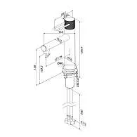 Смеситель для раковины IDDIS Duna матовое золото DUNMG00i01