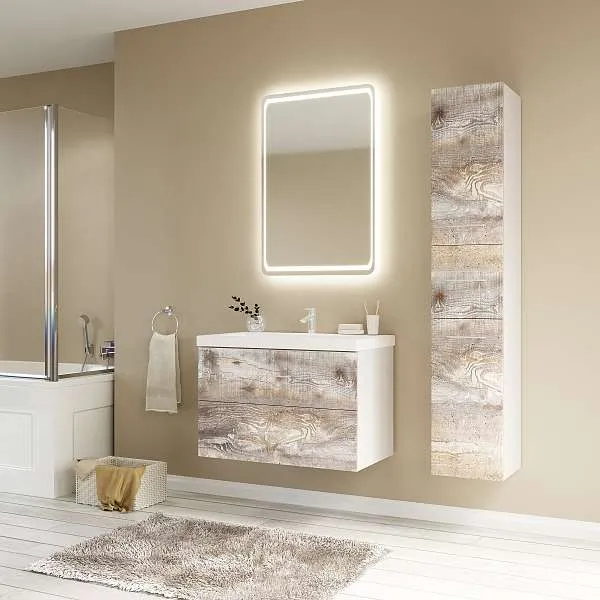 Тумба 60П 2я Бетон Push