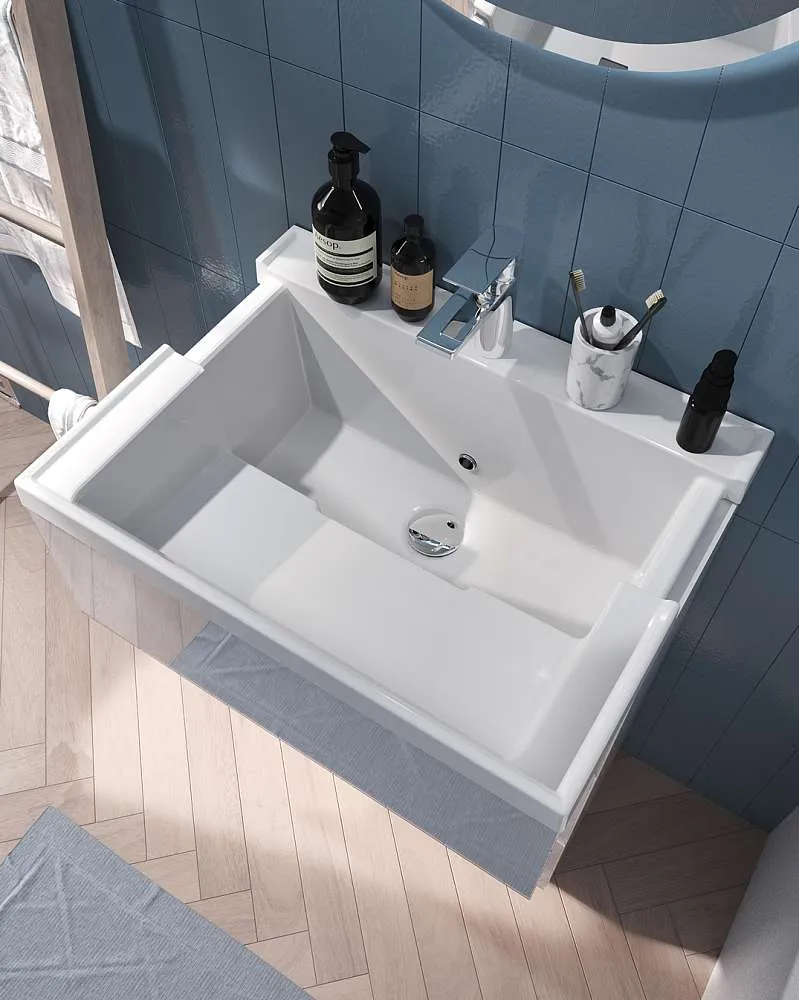 Тумба с раковиной МОДУЛЬ М/Bumble 60Н 2я