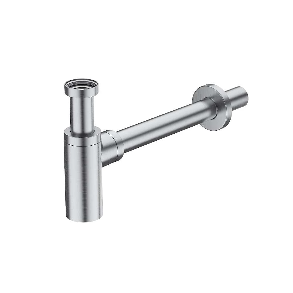 Сифон для раковины IDDIS Optima Home бутылочный матовый хром OPTBC00i84
