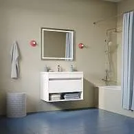 Смеситель для ванны IDDIS Zodiac X с длинным изливом ZDXSBL2i10WA